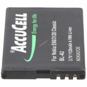 Helyettesítő akku Nokia E66 BL-4U 3, 7V 700-1120mAh mobiltelefon Li-Ion kép