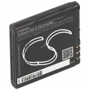 Helyettesítő akku Nokia 6500 classic BL-6P 700mAh mobiltelefon kép