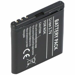 Helyettesítő akku Nokia 5220 Xpress BP-5CT 3, 7V 650-920mAh mobiltelefon Li-Ion kép