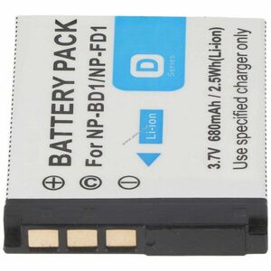 Helyettesítő akku Sony Cybershot DSC-T75 750mAh fényképezőgép kép