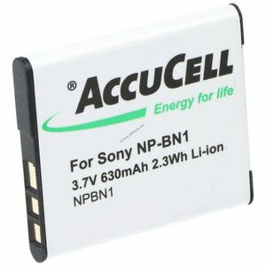 Helyettesítő akku Sony NP-BN1 fényképezőgép 580-630mAh kép