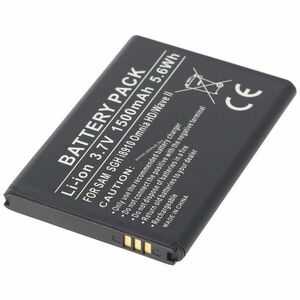 Helyettesítő akku mobiltelefon Samsung Omnia 7 COOLPAD CPLD-69 VODAFONE EB504465VU SO1S416AS/5- kép