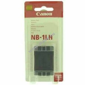 Eredeti Canon NB-1L NB-1LH NB1LH 3, 7V 840mAh fényképezőgép akku Li-Ion kép