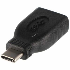 USB Type C (USB-C) dugó - USB-A 3.0 aljzat adapter OTG támogatás kép