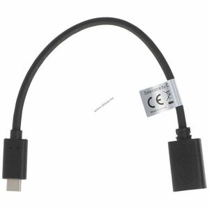 USB-C dugó USB-A 3.0 aljzat adapter kábellel OTG 21cm kép