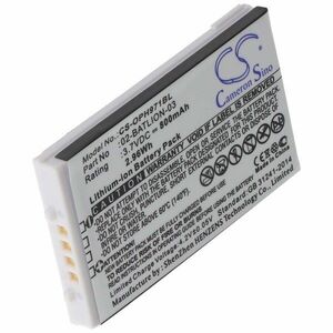 Helyettesítő akku Opticon ORBLIOP0012 02-BATLION-03 11267 3, 7V 800mAh adatgyűjtő Li-Ion kép