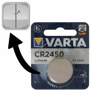 Helyettesítő elem Varta CR2450 lítium Osram Lightify Switch okos otthon okosotthon elem kép