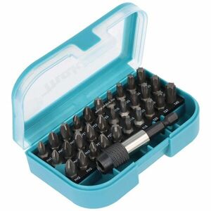 Makita P-73374 31 részes bitkészlet PH PZ Torx 1/4 bittartó övcsipesz acél kép