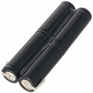 4x 4/5AA akkupakk 4, 8V 1400mAh forrfülekkel 87x29x15mm NiMH kép