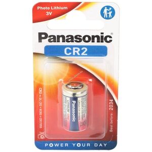 Panasonic CR2 (CR-2/CR2EP/DL CR2) fényképezőgép elem Lithium kép