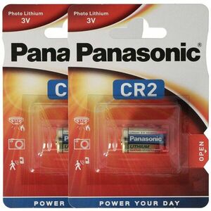 Panasonic CR2 elem 2db/csomag Evva Airkey beltéri okosotthon elem kép