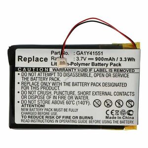 Helyettesítő akku Palm Tungsten E2 GA1Y41551 3, 7V 950mAh PDA MP3 Li-Polymer kép
