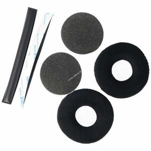 Fülpárna készlet Sennheiser HD25 HD25-1 II PC150 PC151 PC155 65mm fekete kép