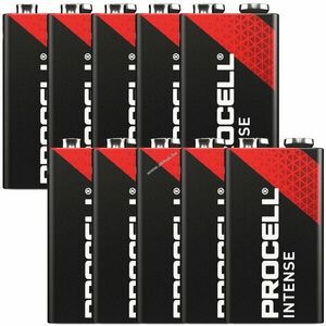 Duracell Procell Intense 9V 6LR61 10db/csomag hagyományos elem kép