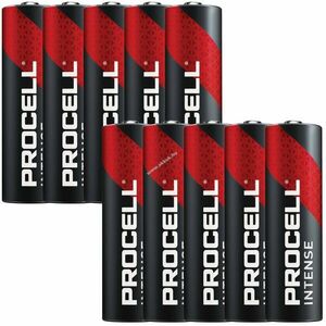 Duracell Procell Intense AA Mignon ceruza LR06 1, 5V 10db/csomag hagyományos elem alkalikus kép