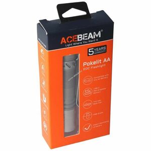 AceBeam Pokelit AA TI 10. évfordulós kiadás 500lm zseblámpa 10th gravírozással kép