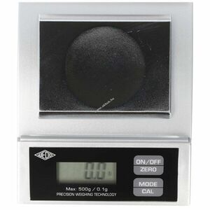 WEDO Precision 500 zsebmérleg 500g 0, 1g 6, 2x4, 3cm ezüst kép