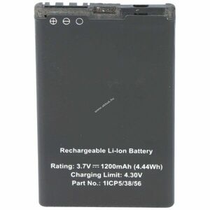 Helyettesítő akku mobiltelefon Doro Primo 305 RCB305 Avus AB07 3, 7V 1200mAh Li-Ion kép