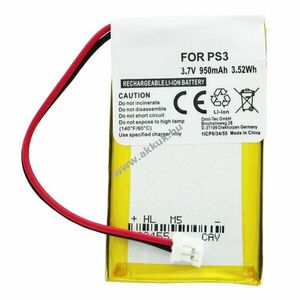 Helyettesítő akku Sony PS3 SIXAXIS LIP1859 CS-SP130SL LIS1359 LIP1472 pda és mp3 kép