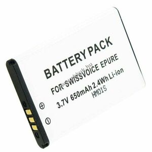 Helyettesítő akku SWISSVOICE EPURE FULLECO DUO EPURE mobiltelefon kép