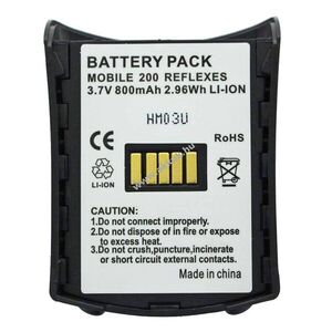 Helyettesítő akku Alcatel Reflexes 200 DECT telefon 3, 7V 800mAh 3BN67137AA Li-Ion kép