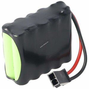 Helyettesítő akku roma 4511670 redőnymotor 12V 800mAh 9, 6Wh F2x5 kábel és csatlakozó NiMH kép