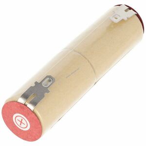 Helyettesítő akku 2, 4V 1900-2000mAh Faston 4, 8mm csatlakozó kézi porszívóhoz NiCd kép