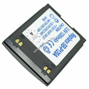 Helyettesítő akku Samsung SB-P120A SB-P120ABK 3, 8V 1200mAh videokamera Li-Polymer kép