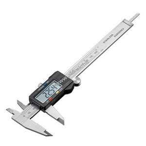 Digitális tolómérő 0-150mm 0, 01mm 5 számjegyű LCD RS232 műanyagdoboz kép