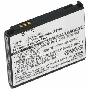 Helyettesítő akku Samsung SGH-D800 mobiltelefon 3, 7V 550mAh Li-Ion kép