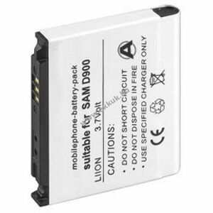 Helyettesítő akku Samsung SGH-D900 SGH-D908 SGH-E780 SGH-E788 mobiltelefon kép
