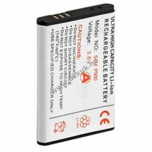 Helyettesítő akku mobiltelefon Samsung SGH-P900 AB553446BECSTD 3, 7V 600-700mAh Li-Ion kép