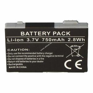 Helyettesítő akku Siemens CT65 mobiltelefon 750mAh kép