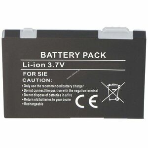 Helyettesítő akku mobiltelefon Siemens CX70 3, 6V 700-780mAh EBA-660 Li-Ion kép