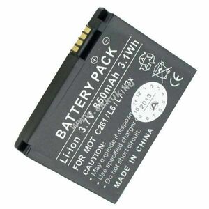 Helyettesítő akku Motorola C261 K1 L2 L6 L7 V3x BK60 SNN5781A SNN5768 BC60 SNN5768A mobiltelefon kép