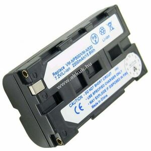 Helyettesítő akku Hitachi videokamera VM-NP500 VM-N520 7, 2V 2000-2200mAh Li-Ion kép