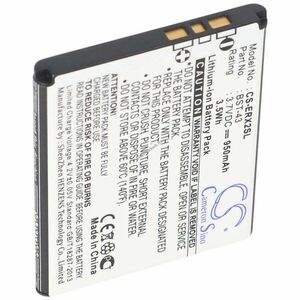 Helyettesítő akku mobiltelefon Sony Ericsson BST-43 Yari Elm Hazel 3, 7V 650mAh Li-Ion kép