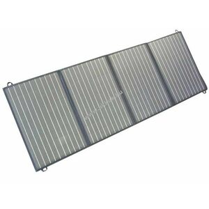 Összecsukható 120W napelempanel 18V DC USB-A 5V/2, 4A fekete kép