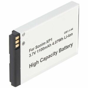 Helyettesítő akku mobiltelefon Sonim XP1 XP1-BT XP1-0001100 3, 7V 1000-1200mAh 4, 4Wh Li-Ion kép