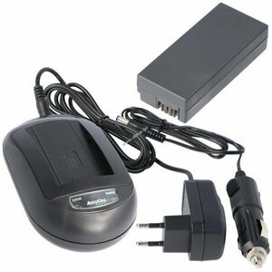 Helyettesítő akku Sony NP-FC10 NP-FC11 töltő fényképezőgép videokamera 100-240V Li-Ion kép