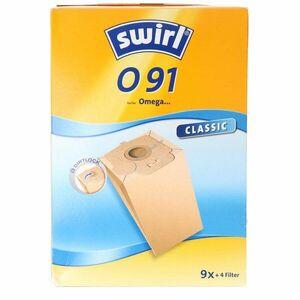 Swirl O91 Classic porszívózsák speciális papír Omega és Bomann kép