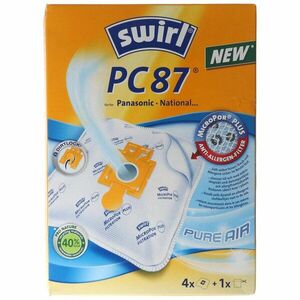 Swirl porszívózsák PC87 (PC89/PC90) MicroPor Plus Panasonic kép