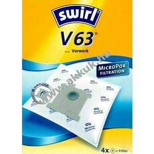 Swirl porszívóporzsák V63 MicroPor Vorwerk porszívók számára kép