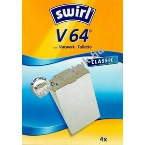 Swirl porzsák V64 Classic speciális papír Vorwerk Folletto kép