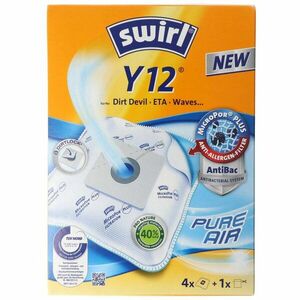 Swirl porzsák Y12 MicroPor Plus kompatibilis Dirt Devil, ETA, Waves kép