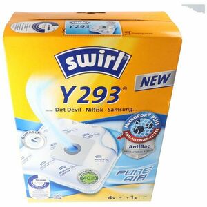 Swirl Y293 MicroPor Plus porzsák 4db/csomag + 1 anti-allergén filter kép