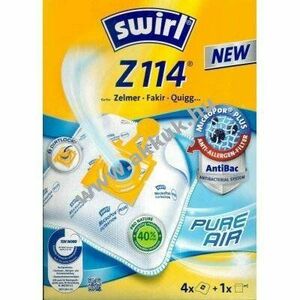 Swirl porszívó porzsák Z114 MicroPor Plus Zelmer Fakir Quigg kép