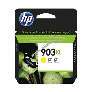 Eredeti HP tintapatron NR.903XL/T6M11AE sárga nyomtató kép