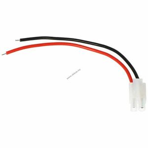 Kábel Tamiya csatlakozóval 14cm fekete-piros kép