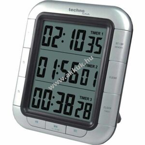 Technoline KT 300 rövididőzítő 3 riasztóval 19h99min59s memória falra/asztal/mágneses kép
